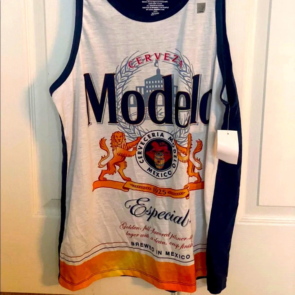 Men's NEW Modelo Tank Top size Medium